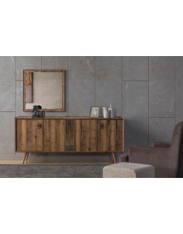 Arya ceviz konsol ve ayna